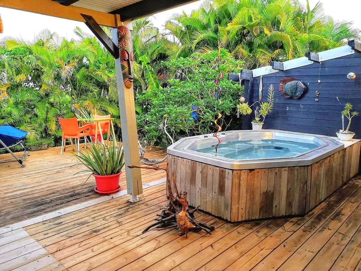 Bungalow La Perle - Jacuzzi - Piscine Appartement Saint-Francois  Guadeloupe