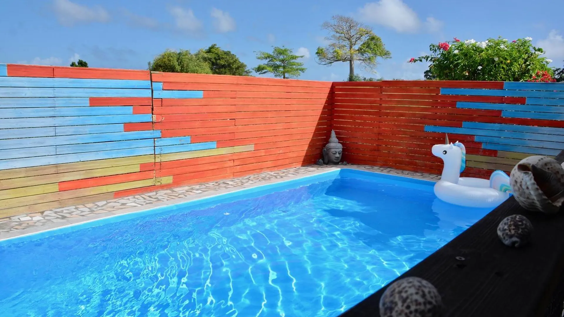 Bungalow La Perle - Jacuzzi - Piscine Appartement Saint-Francois